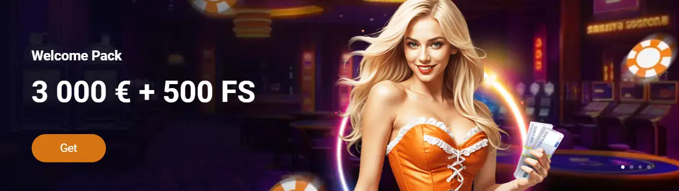 Welcome bonus oferowany przez kasyno Vox